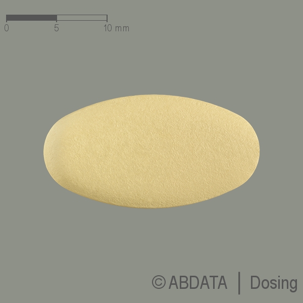 Produktabbildungen für DELSTRIGO 100 mg/300 mg/245 mg Filmtabletten in der Vorder-, Hinter- und Seitenansicht.