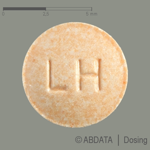 Produktabbildungen für LISINOPRIL-ratiopharm comp. 10/12,5 mg Tabletten in der Vorder-, Hinter- und Seitenansicht.
