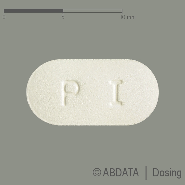 Produktabbildungen für PERINDOPRIL Indapamid-1A Phar.4mg/1,25mg Tabletten in der Vorder-, Hinter- und Seitenansicht.