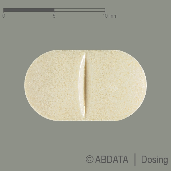 Produktabbildungen für SUMATRIPTAN-1A Pharma 100 mg Tabletten in der Vorder-, Hinter- und Seitenansicht.
