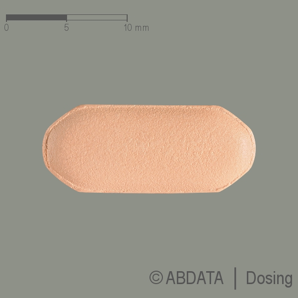 Produktabbildungen für LEVOFLOXACIN-1A Pharma 500 mg Filmtabletten in der Vorder-, Hinter- und Seitenansicht.