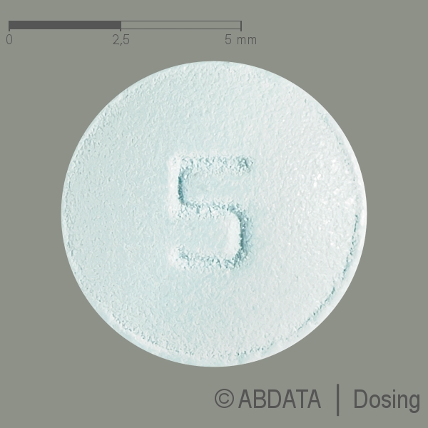 Produktabbildungen für DESLORATADIN-1A Pharma 5 mg Filmtabletten in der Vorder-, Hinter- und Seitenansicht.