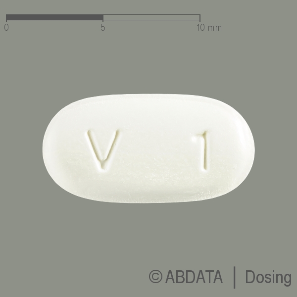 Produktabbildungen für ESLICARBAZEPIN Heumann 200 mg Tabletten in der Vorder-, Hinter- und Seitenansicht.
