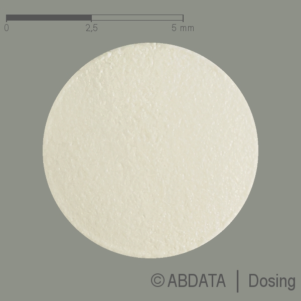 Produktabbildungen für ESCITALOPRAM-1A Pharma 5 mg Filmtabletten in der Vorder-, Hinter- und Seitenansicht.