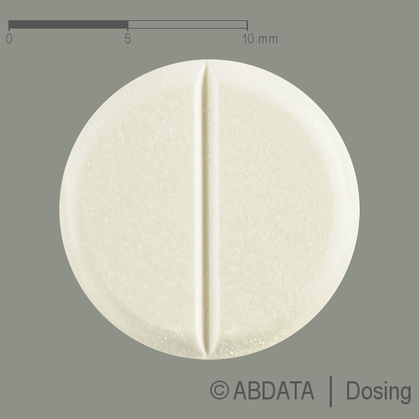 Produktabbildungen für PARACETAMOL ADGC 500 mg Tabletten in der Vorder-, Hinter- und Seitenansicht.