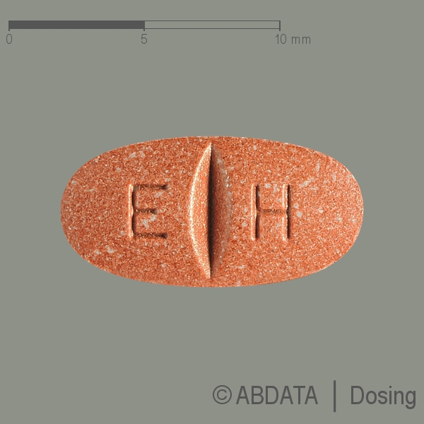 Produktabbildungen für ENALAPRIL plus 10/25-1A Pharma Tabletten in der Vorder-, Hinter- und Seitenansicht.