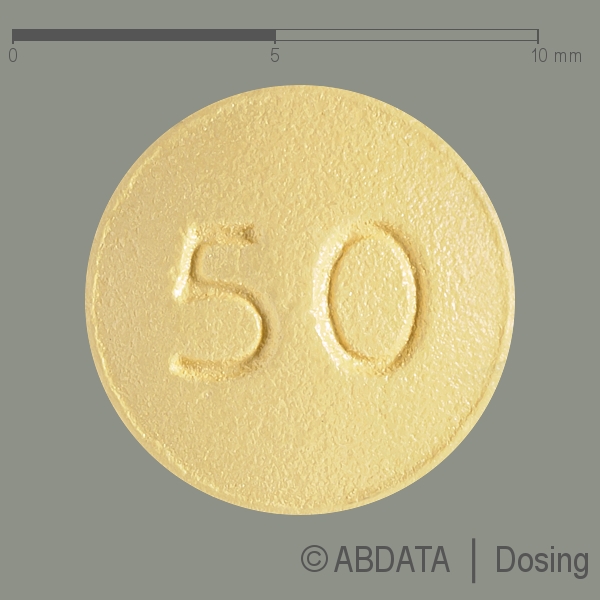 Produktabbildungen für EPLERENON-1A Pharma 50 mg Filmtabletten in der Vorder-, Hinter- und Seitenansicht.