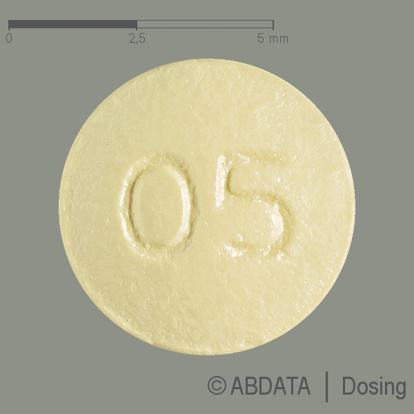 Produktabbildungen für SOLIFENACIN-1A Pharma 5 mg Filmtabletten in der Vorder-, Hinter- und Seitenansicht.