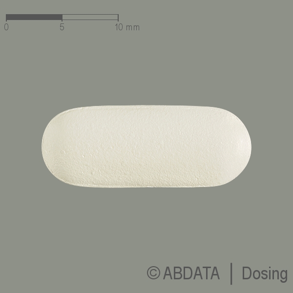 Produktabbildungen für VALACICLOVIR-1A Pharma 500 mg Filmtabletten in der Vorder-, Hinter- und Seitenansicht.