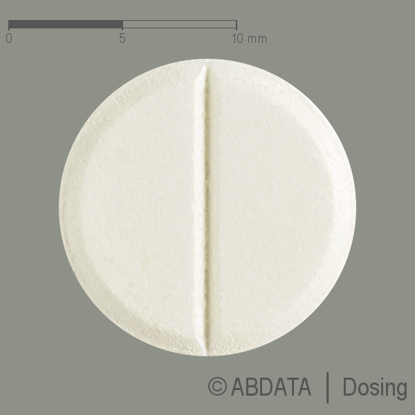 Produktabbildungen für ASS 500 mg Tabletten in der Vorder-, Hinter- und Seitenansicht.