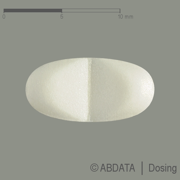 Produktabbildungen für ENALAPRIL plus-1A Pharma 20/6 mg Tabletten in der Vorder-, Hinter- und Seitenansicht.