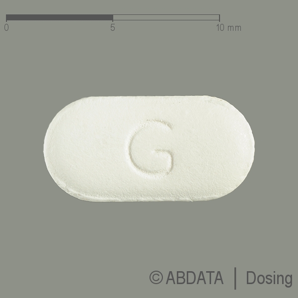 Verpackungsbild (Packshot) von GLENTEK 50 mg Filmtabletten