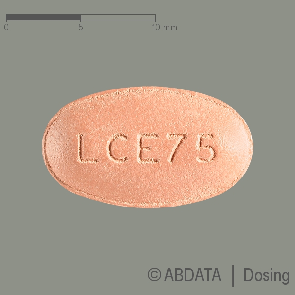 Verpackungsbild (Packshot) von STALEVO 75 mg/18,75 mg/200 mg Filmtabletten