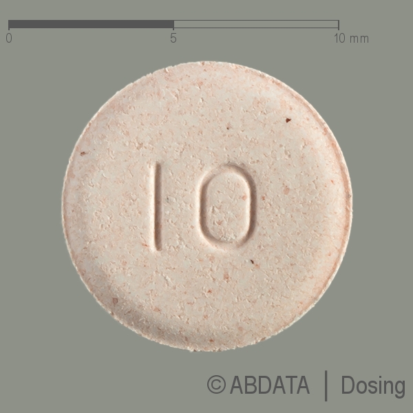 Verpackungsbild (Packshot) von MEMANTINHYDROCHLORID beta 10 mg Schmelztabletten