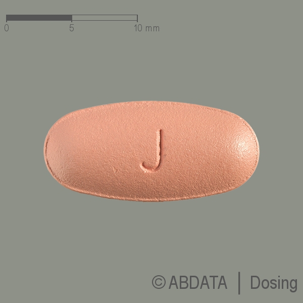 Verpackungsbild (Packshot) von VALGANCICLOVIR STADA 450 mg Filmtabletten