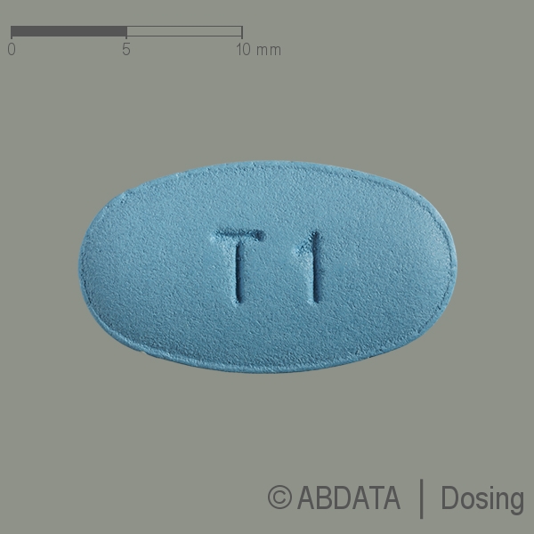 Verpackungsbild (Packshot) von TENOFOVIRDISOPROXIL Aristo 245 mg Filmtabletten