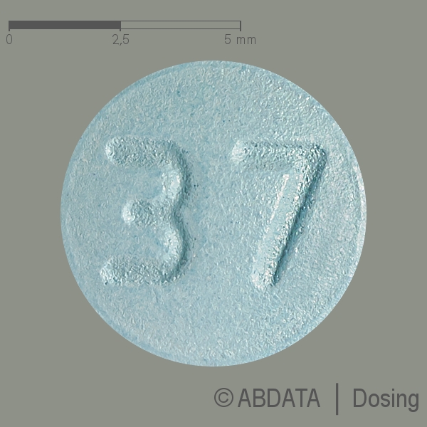 Produktabbildungen für FINASTERID Aristo 5 mg Filmtabletten in der Vorder-, Hinter- und Seitenansicht.