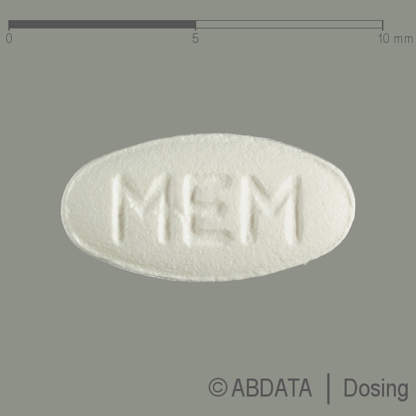 Verpackungsbild (Packshot) von MEMANTINE Merz 5/10/15/20 mg Filmtabletten