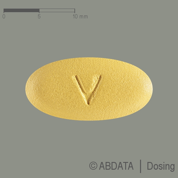 Verpackungsbild (Packshot) von DARUNAVIR Amarox 600 mg Filmtabletten