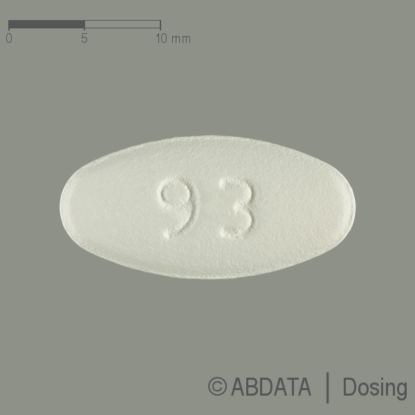 Verpackungsbild (Packshot) von GABAPENTIN-ratiopharm 600 mg Filmtabletten