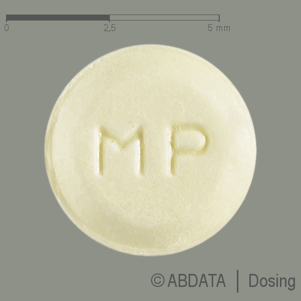 Verpackungsbild (Packshot) von MERCAPTOPURIN Medice 10 mg Tabletten