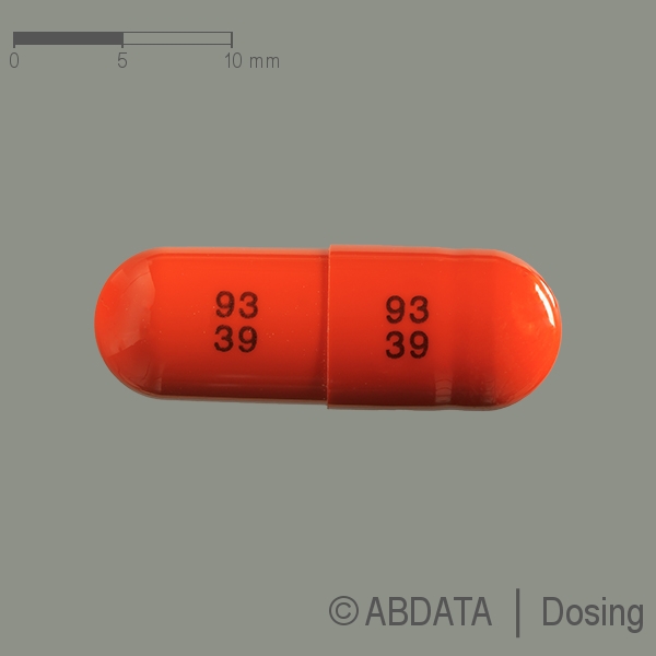 Verpackungsbild (Packshot) von GABAPENTIN Teva 300 mg Hartkapseln