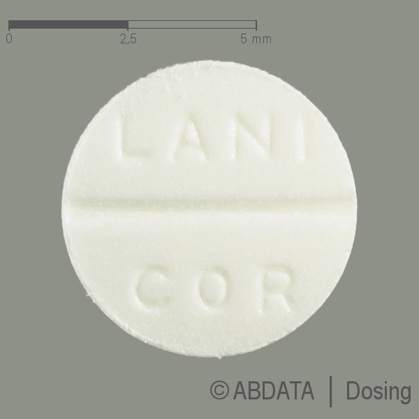 Verpackungsbild (Packshot) von LANICOR Tabletten