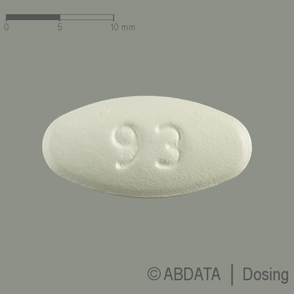 Verpackungsbild (Packshot) von GABAPENTIN Teva 600 mg Filmtabletten