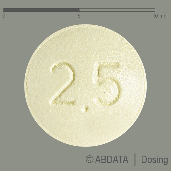 Verpackungsbild (Packshot) von RIVAROXABAN 089PHARM 2,5 mg Filmtabletten