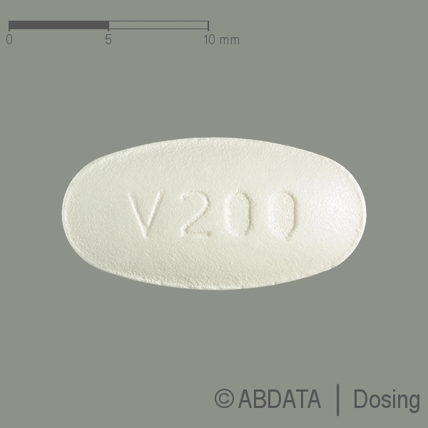 Verpackungsbild (Packshot) von VORICONAZOL Accord 200 mg Filmtabletten