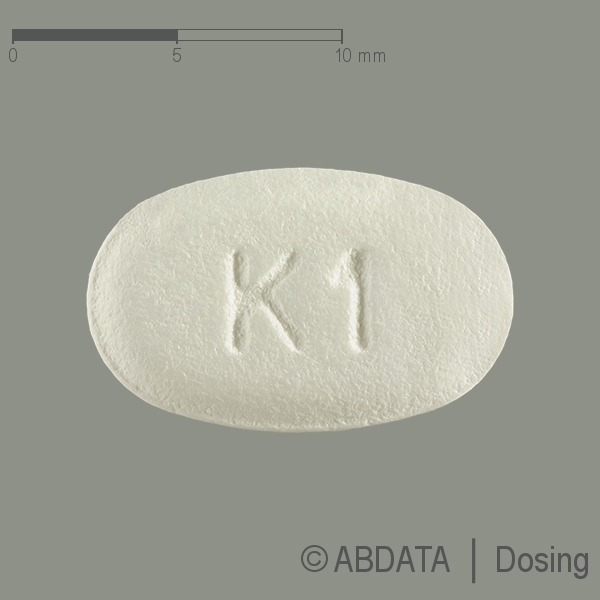 Verpackungsbild (Packshot) von VALSAMTRIO 5 mg/160 mg/12,5 mg Filmtabletten