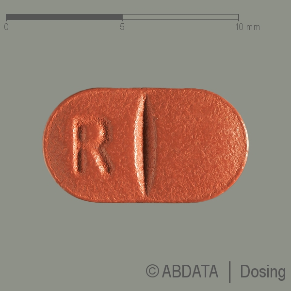 Verpackungsbild (Packshot) von RISPERIDON STADA 0,5 mg Filmtabletten