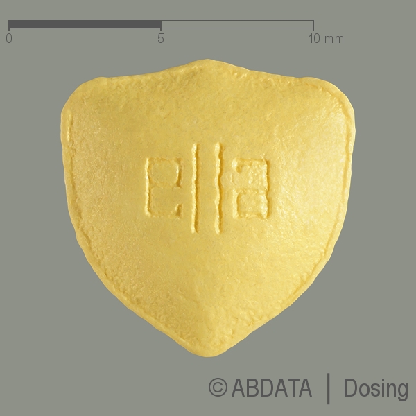 Verpackungsbild (Packshot) von ELLAONE 30 mg Filmtabletten