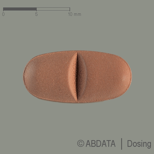 Verpackungsbild (Packshot) von IRBESARTAN comp. ratiopharm 300 mg/25mg Filmtabl.