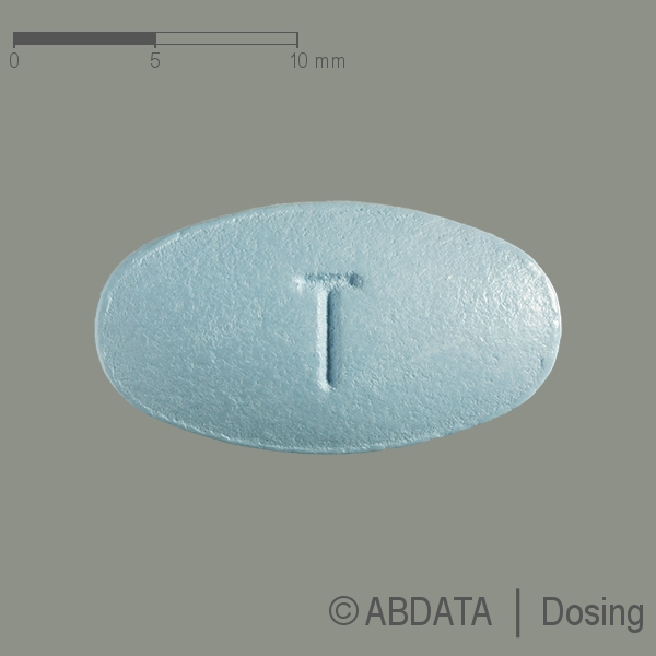 Verpackungsbild (Packshot) von TENOFOVIRDISOPROXIL-ratiopharm 245 mg Filmtabl.