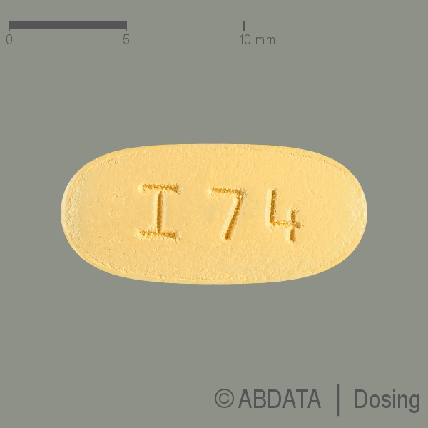 Verpackungsbild (Packshot) von LACOSAMID-biomo 100 mg Filmtabletten