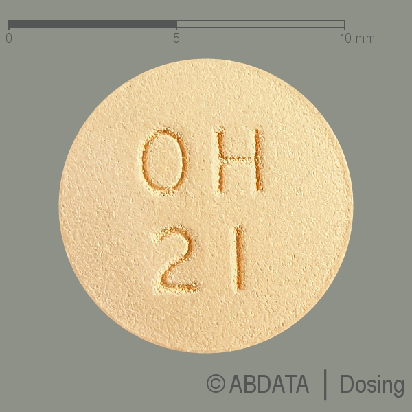 Verpackungsbild (Packshot) von OLMESARTAN comp.ratiopharm 20/12,5 mg Filmtabl.