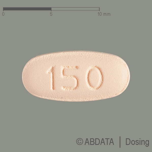 Verpackungsbild (Packshot) von CAPECITABIN cell pharm 150 mg Filmtabletten