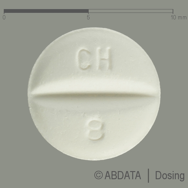 Verpackungsbild (Packshot) von CANDESARTAN Zentiva comp 8 mg/12,5 mg Tabletten