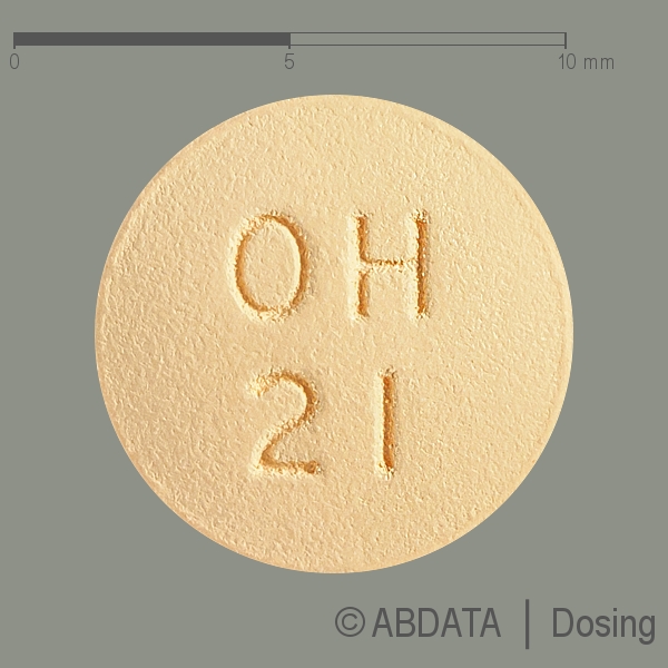 Verpackungsbild (Packshot) von OLMESARTAN AbZ comp.20 mg/12,5 mg Filmtabletten