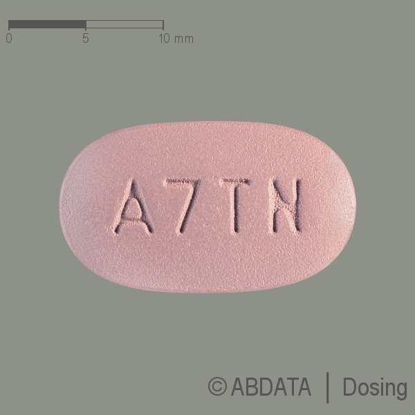 Verpackungsbild (Packshot) von ABIRATERON-Uropharm 500 mg Filmtabletten