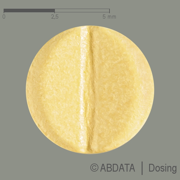 Verpackungsbild (Packshot) von IVABRADIN-1A Pharma 5 mg Filmtabletten