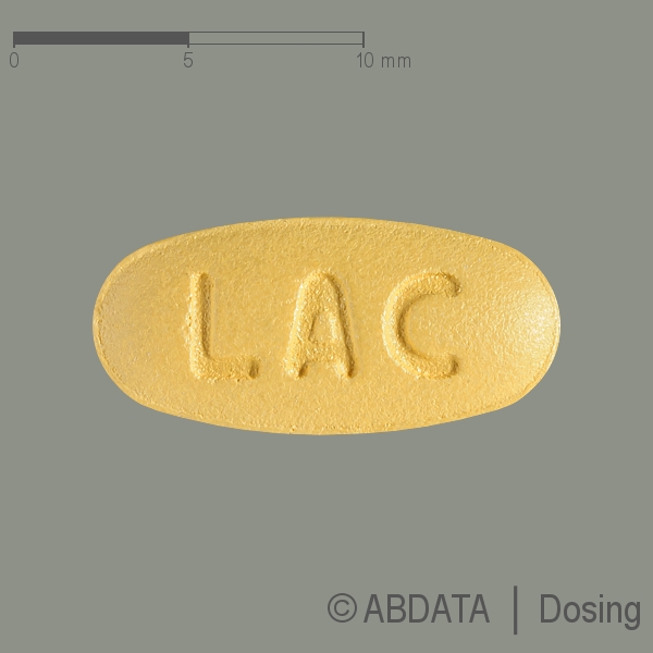 Verpackungsbild (Packshot) von LACOSAMID Ascend 100 mg Filmtabletten