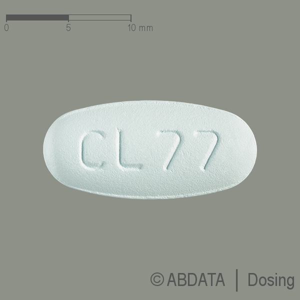 Verpackungsbild (Packshot) von TENOFOVIRDISOPROXIL Heumann 245 mg Filmtabletten