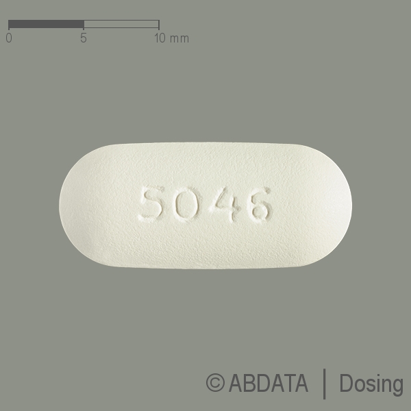 Verpackungsbild (Packshot) von TEVETEN mono 600 mg Filmtabletten