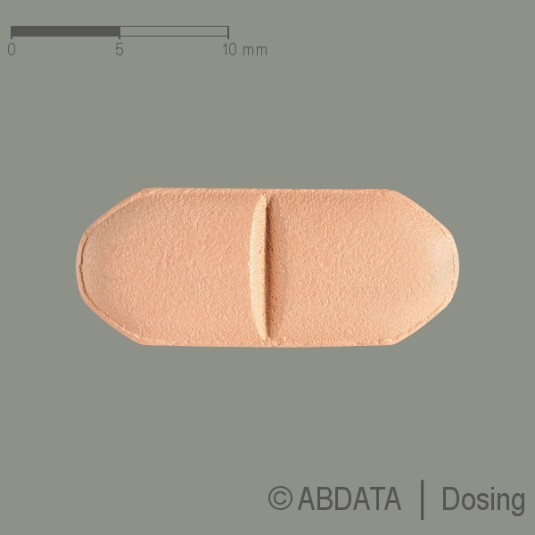 Verpackungsbild (Packshot) von LEVOFLOXACIN-1A Pharma 500 mg Filmtabletten