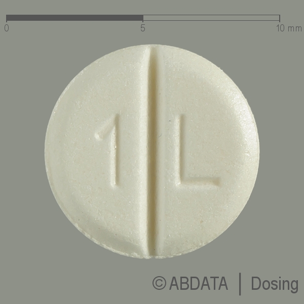 Verpackungsbild (Packshot) von L-THYROXIN Winthrop 25 μg Tabletten