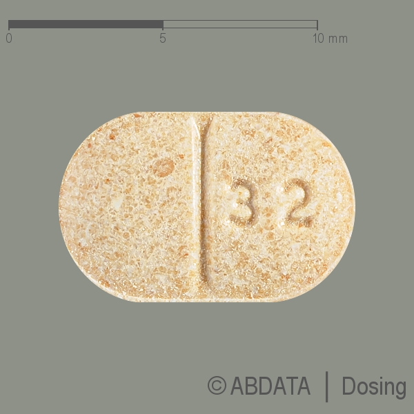 Verpackungsbild (Packshot) von CANDESARTAN HEXAL comp 32 mg/12,5 mg Tabletten