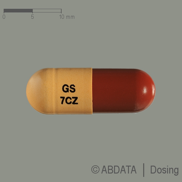 Verpackungsbild (Packshot) von DUODART 0,5 mg/0,4 mg Hartkapseln
