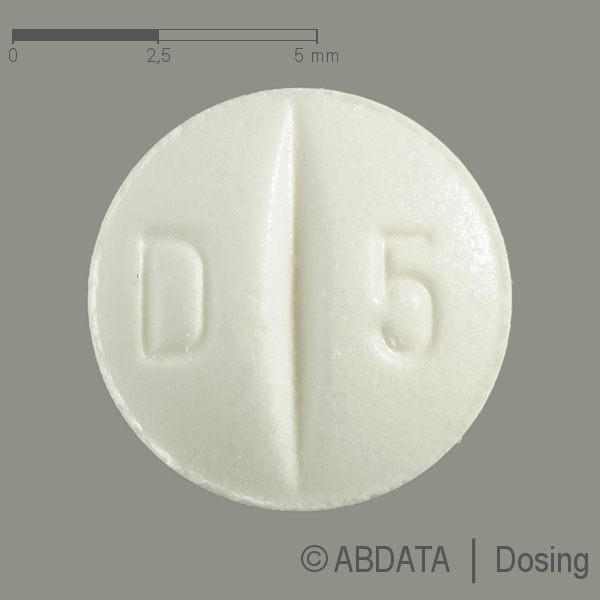 Verpackungsbild (Packshot) von ISDN-ratiopharm 5 mg Tabletten